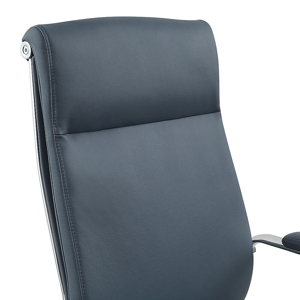 Office Star Products - High Back Antimicrobial Fabric Chair - Dillon Blue_5