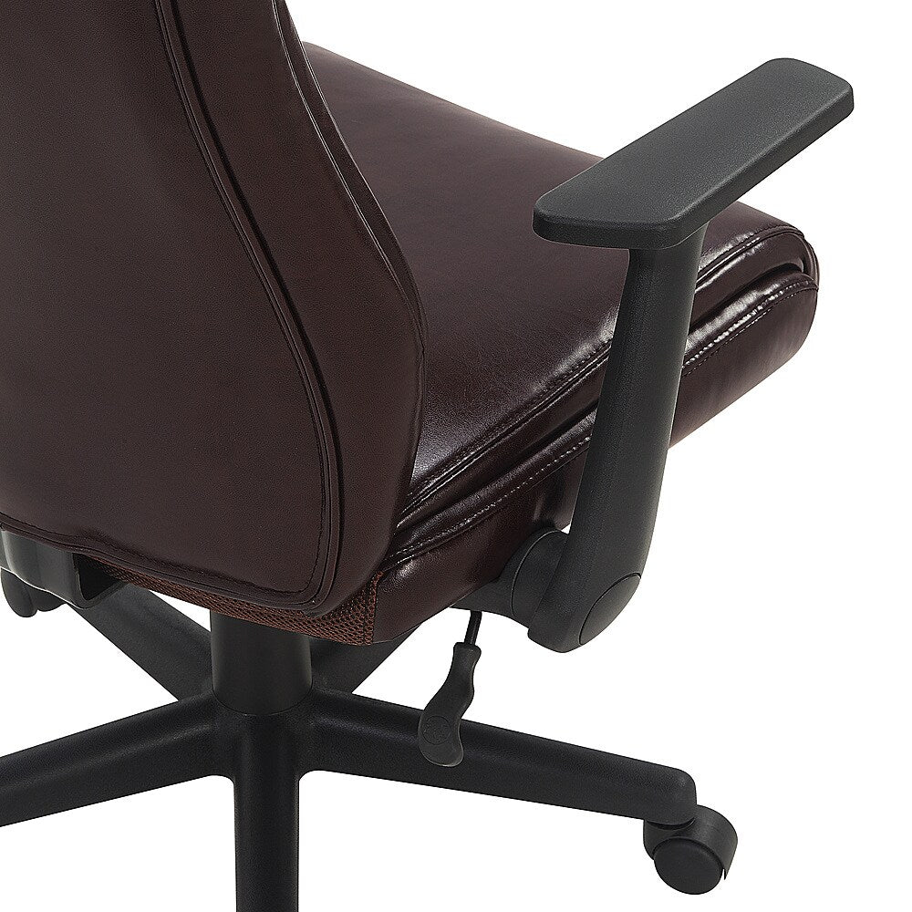 Office Star Products - Mid Back Managers Office Chair - Chocolate_5