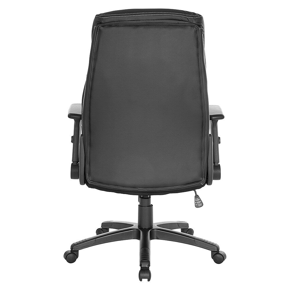 Office Star Products - Exec Bonded Leather Office Chair - Black_5