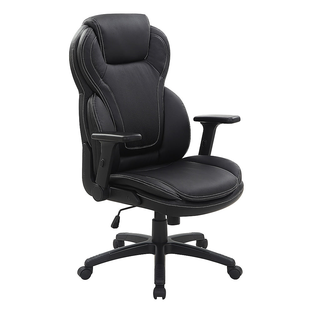 Office Star Products - Exec Bonded Lthr Office Chair - Black_1