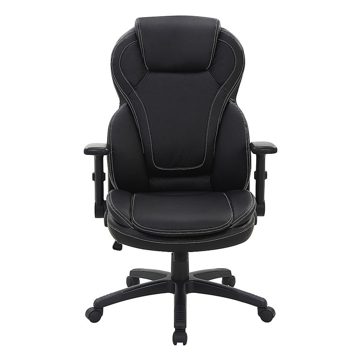 Office Star Products - Exec Bonded Lthr Office Chair - Black_0