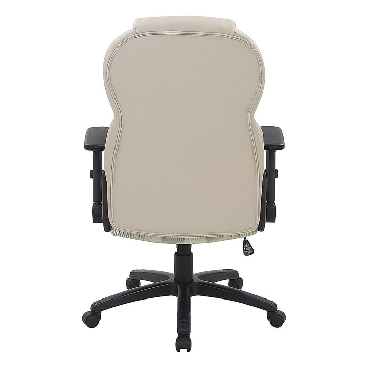 Office Star Products - Exec Bonded Lthr Office Chair - Taupe_9