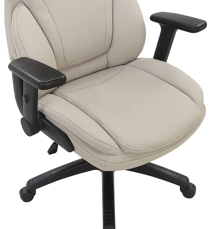 Office Star Products - Exec Bonded Lthr Office Chair - Taupe_6