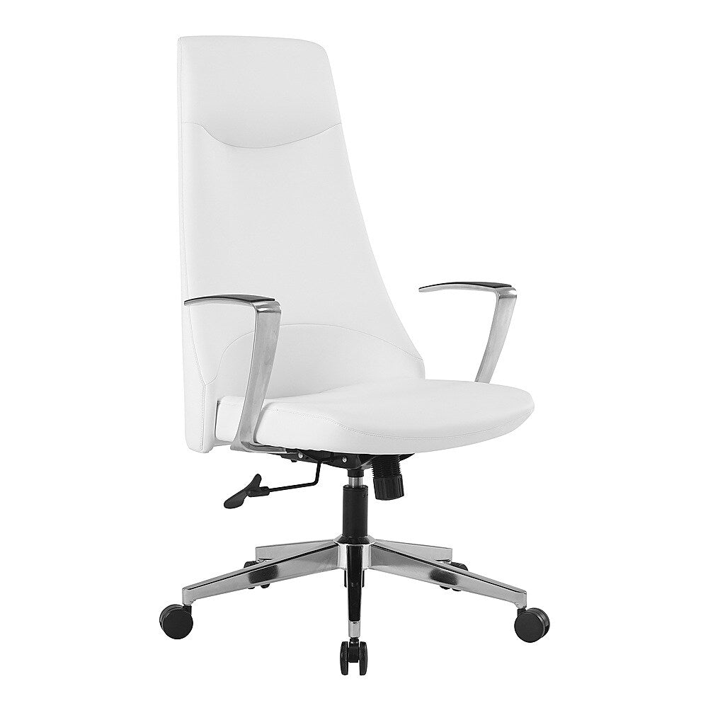 Office Star Products - High Back Antimicrobial Fabric Office Chair - Dillon Snow_1