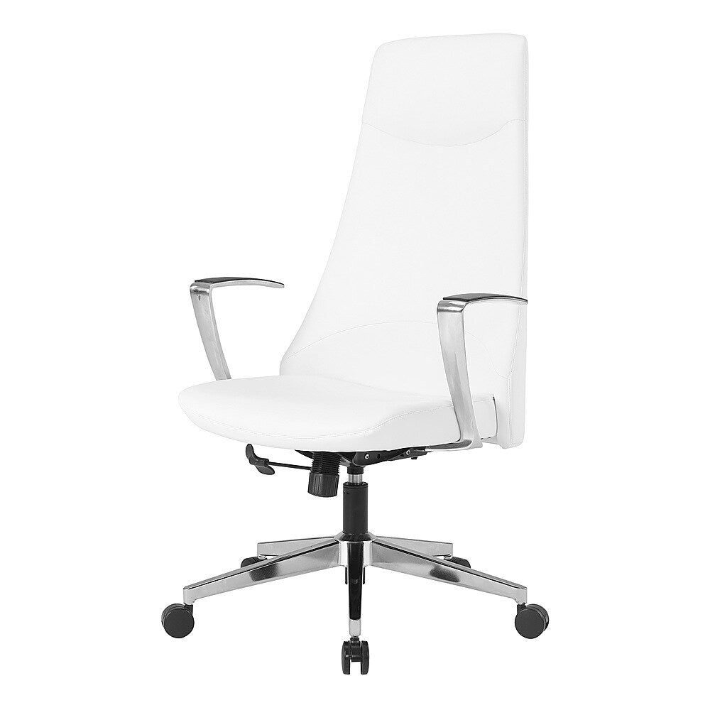 Office Star Products - High Back Antimicrobial Fabric Office Chair - Dillon Snow_9
