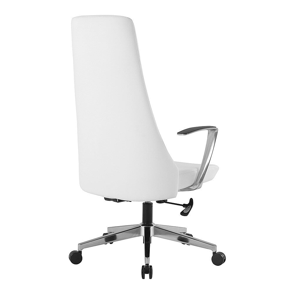 Office Star Products - High Back Antimicrobial Fabric Office Chair - Dillon Snow_8