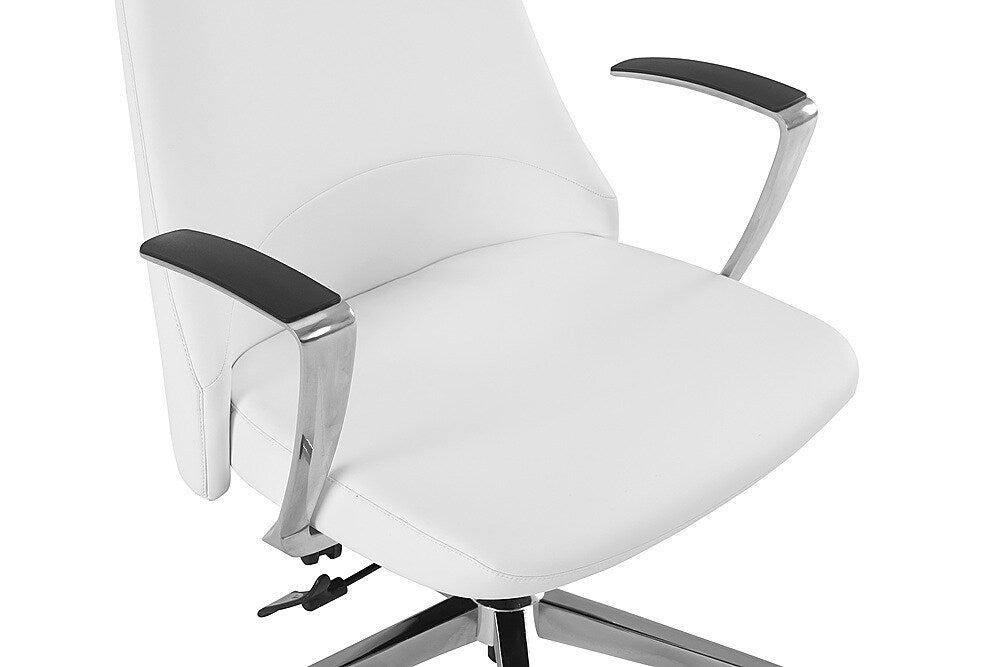 Office Star Products - High Back Antimicrobial Fabric Office Chair - Dillon Snow_5
