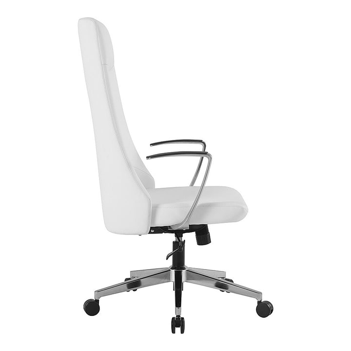 Office Star Products - High Back Antimicrobial Fabric Office Chair - Dillon Snow_2