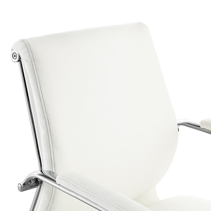 Office Star Products - Mid Back Antimicrobial Fabric Chair - Dillon Snow_5
