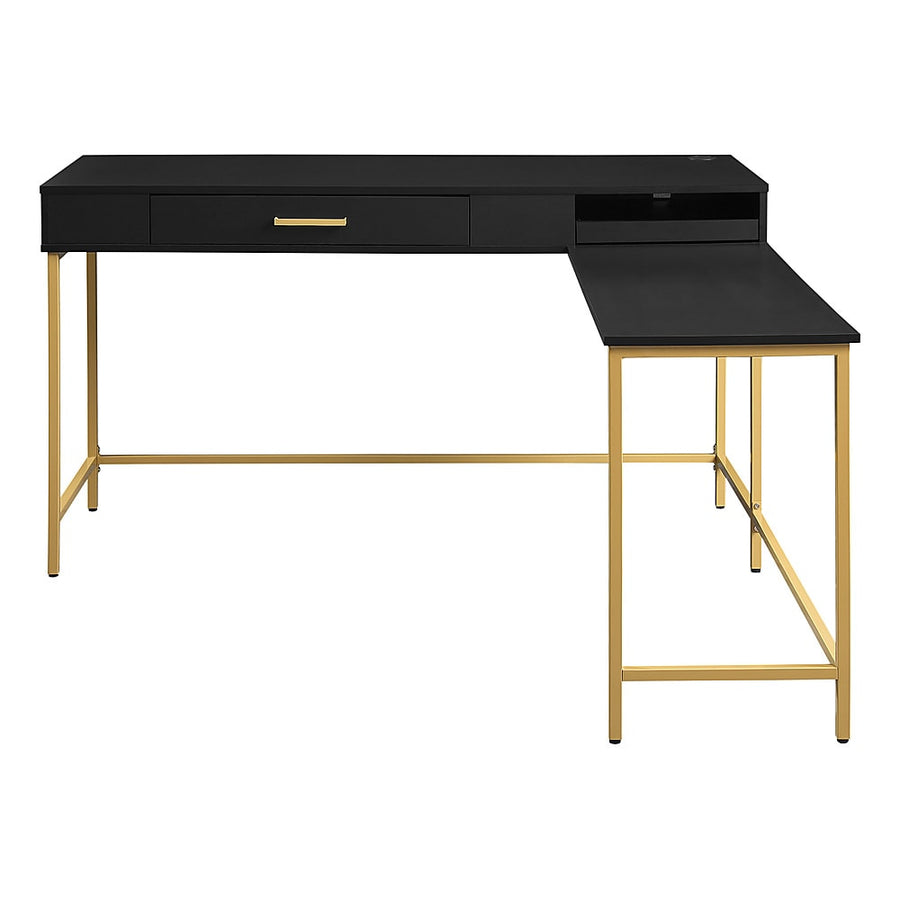 OSP Home Furnishings - Modern Life Desk in - Black_0