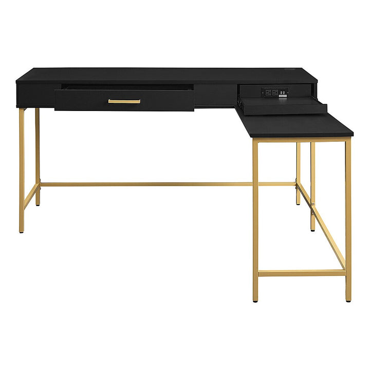 OSP Home Furnishings - Modern Life Desk in - Black_8