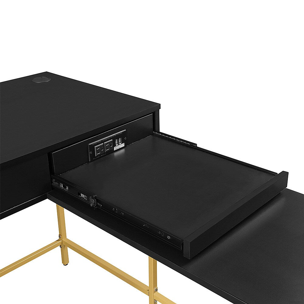 OSP Home Furnishings - Modern Life Desk in - Black_3