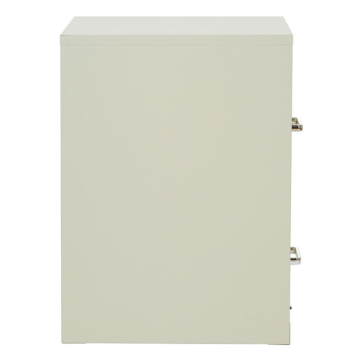 OSP Home Furnishings - 2 Drawer Locking Metal File Cabinet - Tan_7