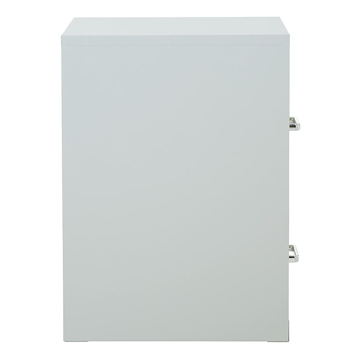 OSP Home Furnishings - 2 Drawer Locking Metal File Cabinet - Gray_8