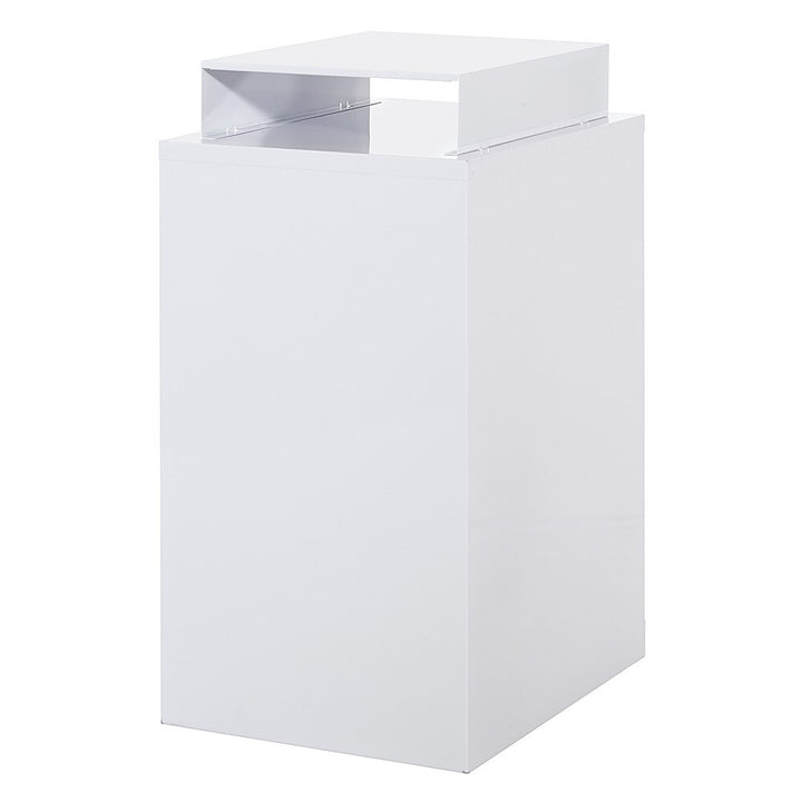 OSP Home Furnishings - 3 Drawer Locking Metal File Cabinet with Top Shelf - White_5