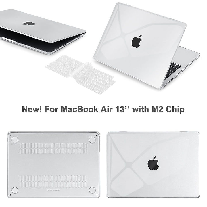 Techprotectus - MacBook case for 2022 MacBook Air 13.6" with Apple M2 Chip-Crystal Clear  (Model A2681)_5