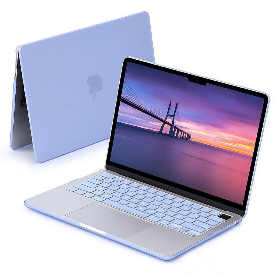 Techprotectus - MacBook case for 2022 MacBook Air 13.6" with Apple M2 Chip-(Model A2681)-Serenity Blue_0