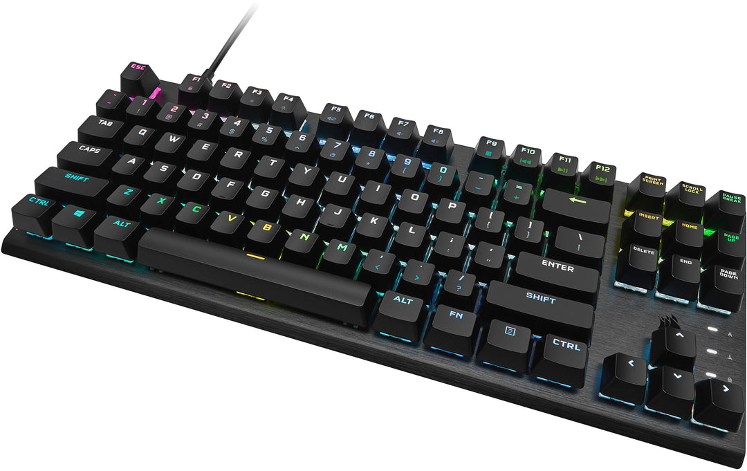 CORSAIR - K60 PRO TKL Wired Optical-Mechanical OPX Linear Switch Gaming Keyboard with 8000Hz Polling Rate - Black_6