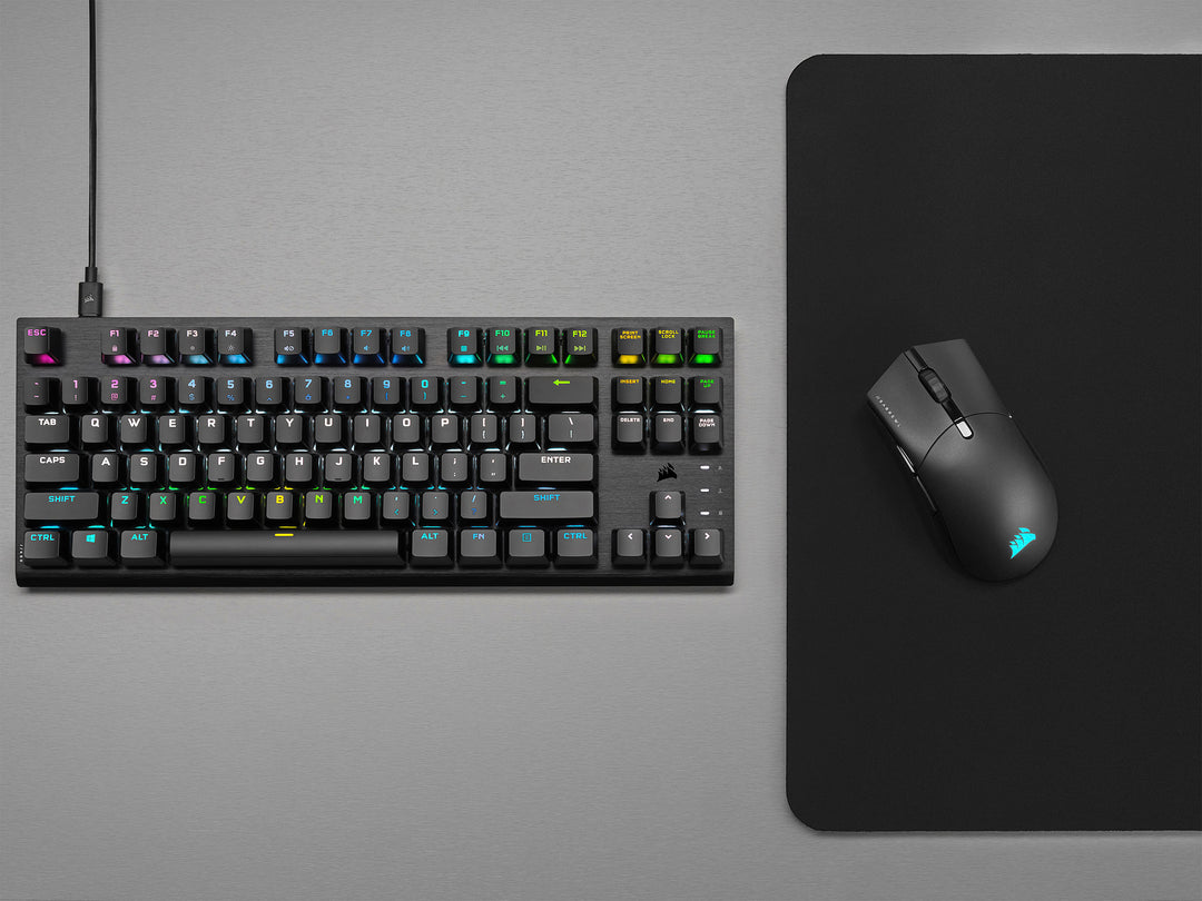 CORSAIR - K60 PRO TKL Wired Optical-Mechanical OPX Linear Switch Gaming Keyboard with 8000Hz Polling Rate - Black_13