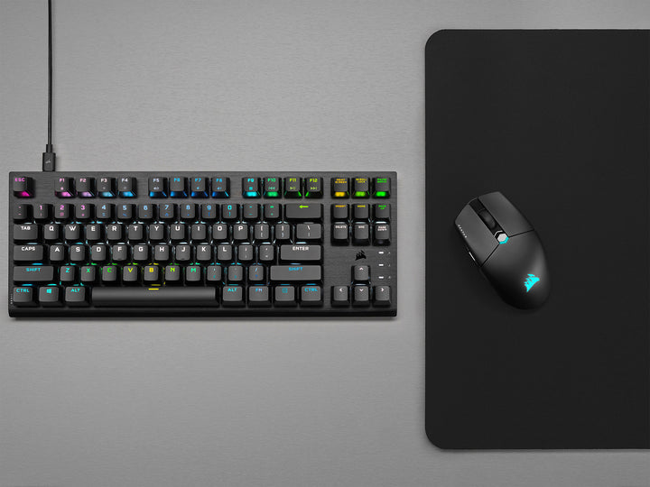 CORSAIR - K60 PRO TKL Wired Optical-Mechanical OPX Linear Switch Gaming Keyboard with 8000Hz Polling Rate - Black_11