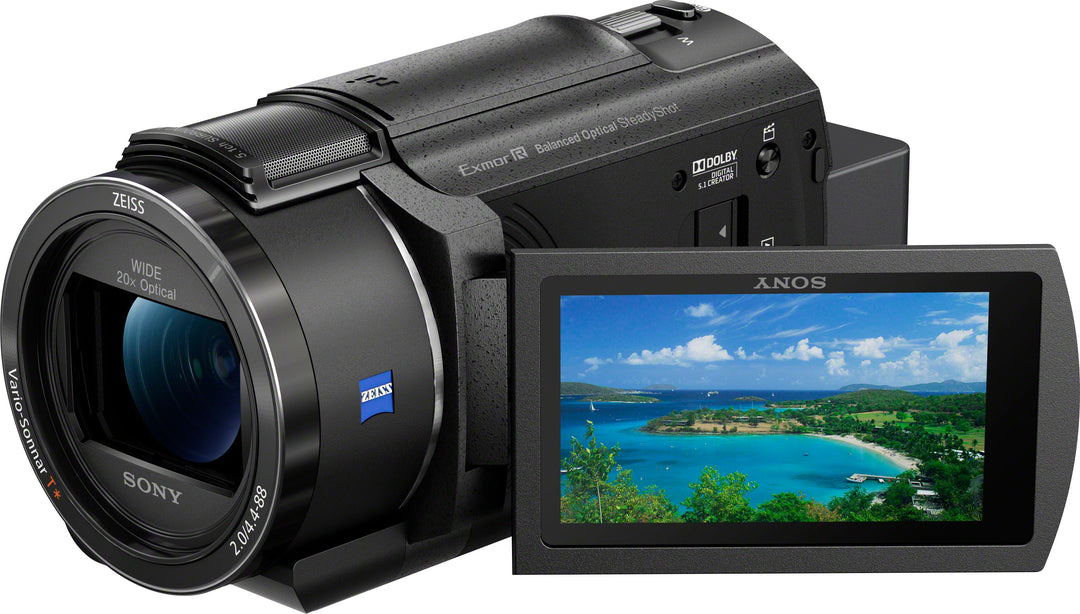 Sony - AX43A 4K Handycam with Exmore R CMOS sensor camcorder - Black_10