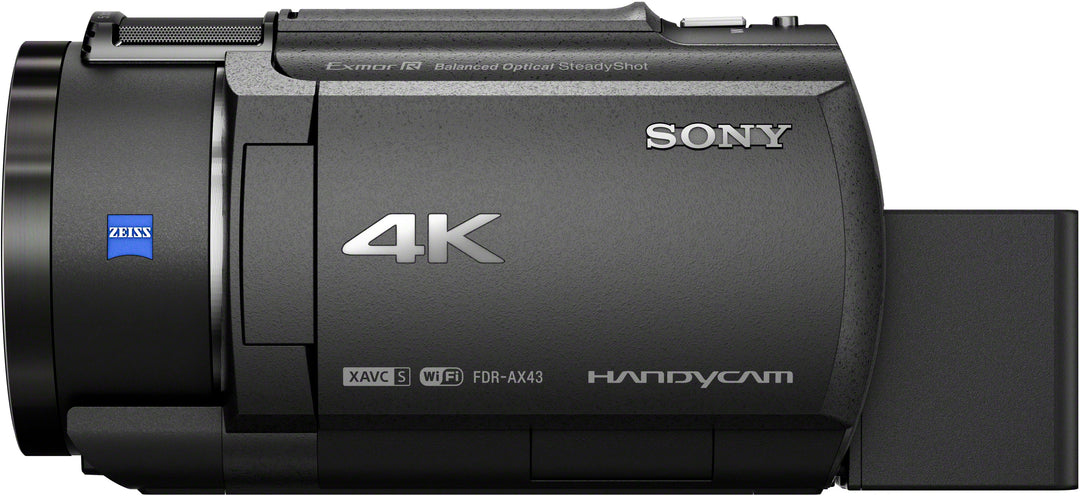 Sony - AX43A 4K Handycam with Exmore R CMOS sensor camcorder - Black_8
