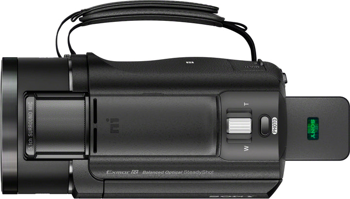 Sony - AX43A 4K Handycam with Exmore R CMOS sensor camcorder - Black_9