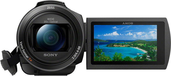 Sony - AX43A 4K Handycam with Exmore R CMOS sensor camcorder - Black_4