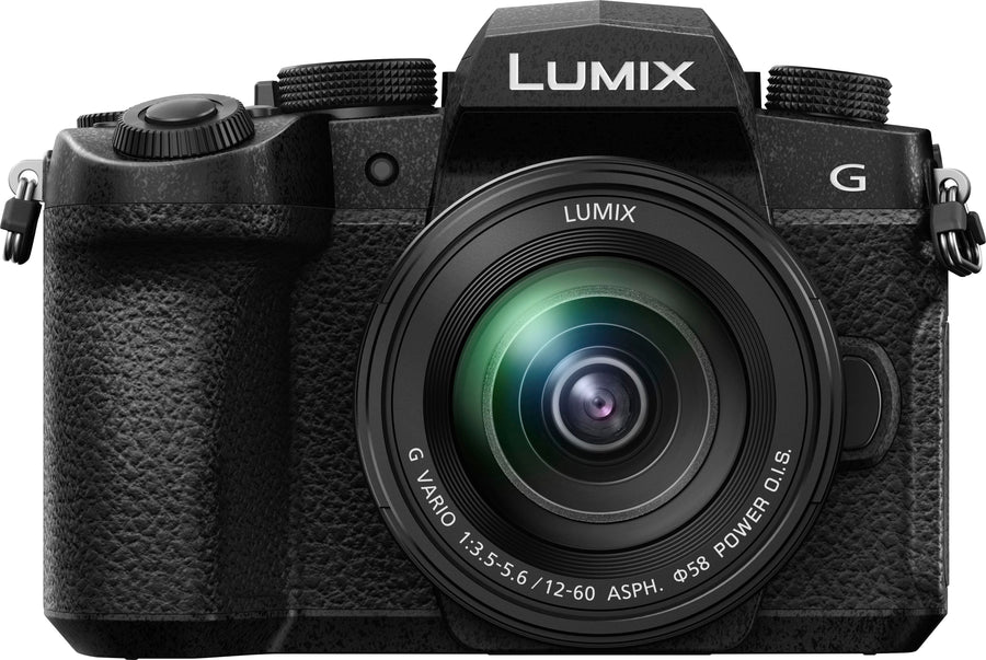 Panasonic - LUMIX G95 Mirrorless 4K Camera with 12-60mm F3.5-5.6 Micro Four Thirds Lens - Black_0