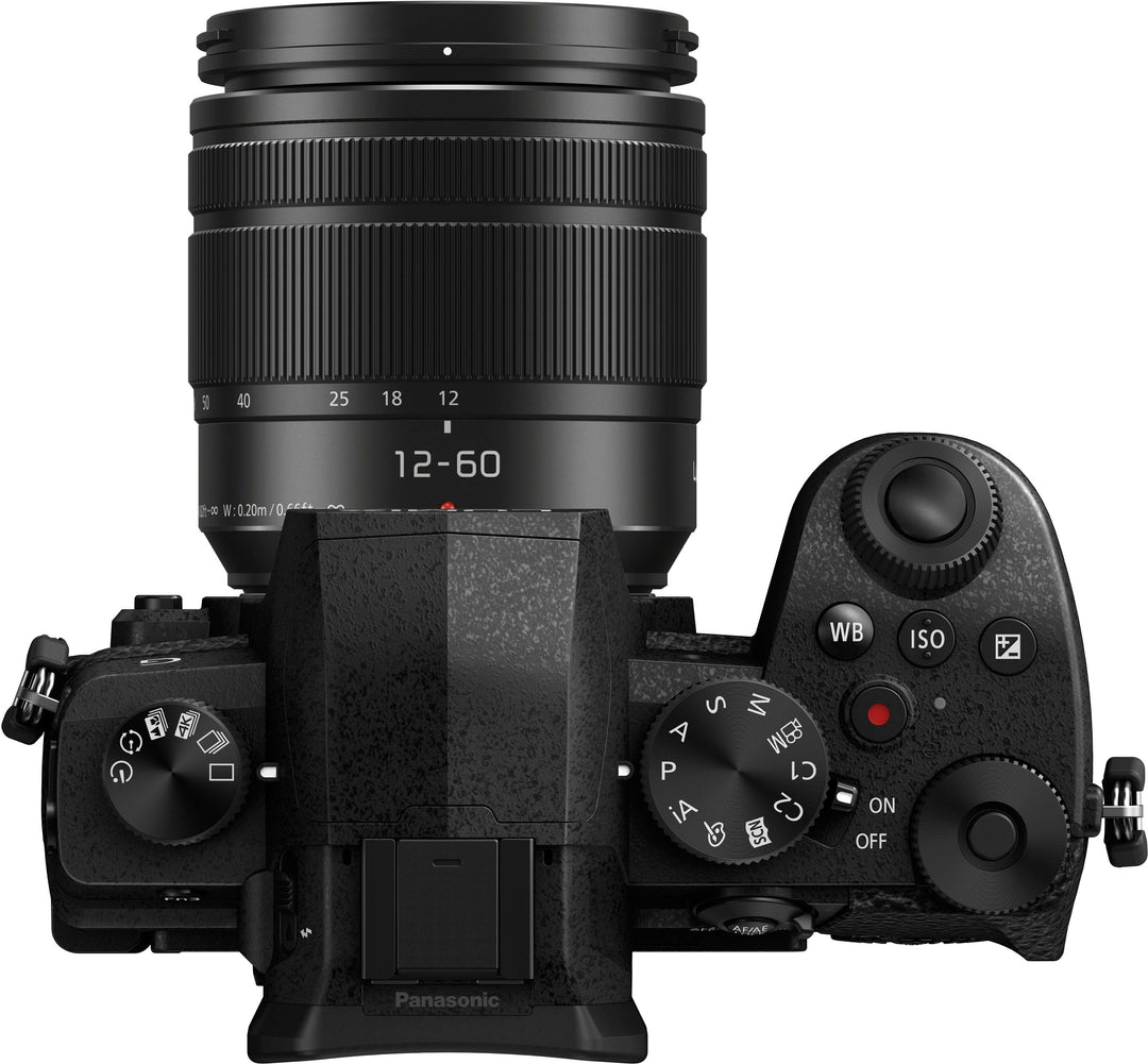 Panasonic - LUMIX G95 Mirrorless 4K Camera with 12-60mm F3.5-5.6 Micro Four Thirds Lens - Black_5