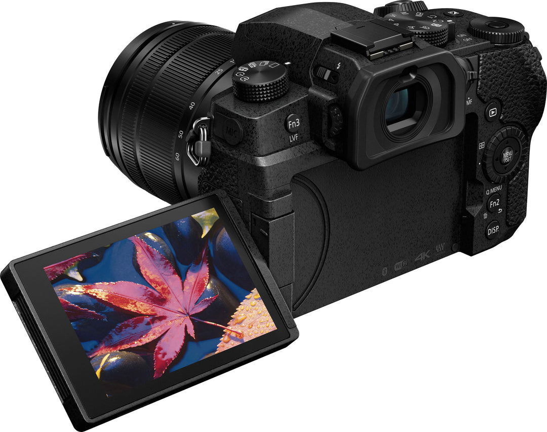 Panasonic - LUMIX G95 Mirrorless 4K Camera with 12-60mm F3.5-5.6 Micro Four Thirds Lens - Black_2
