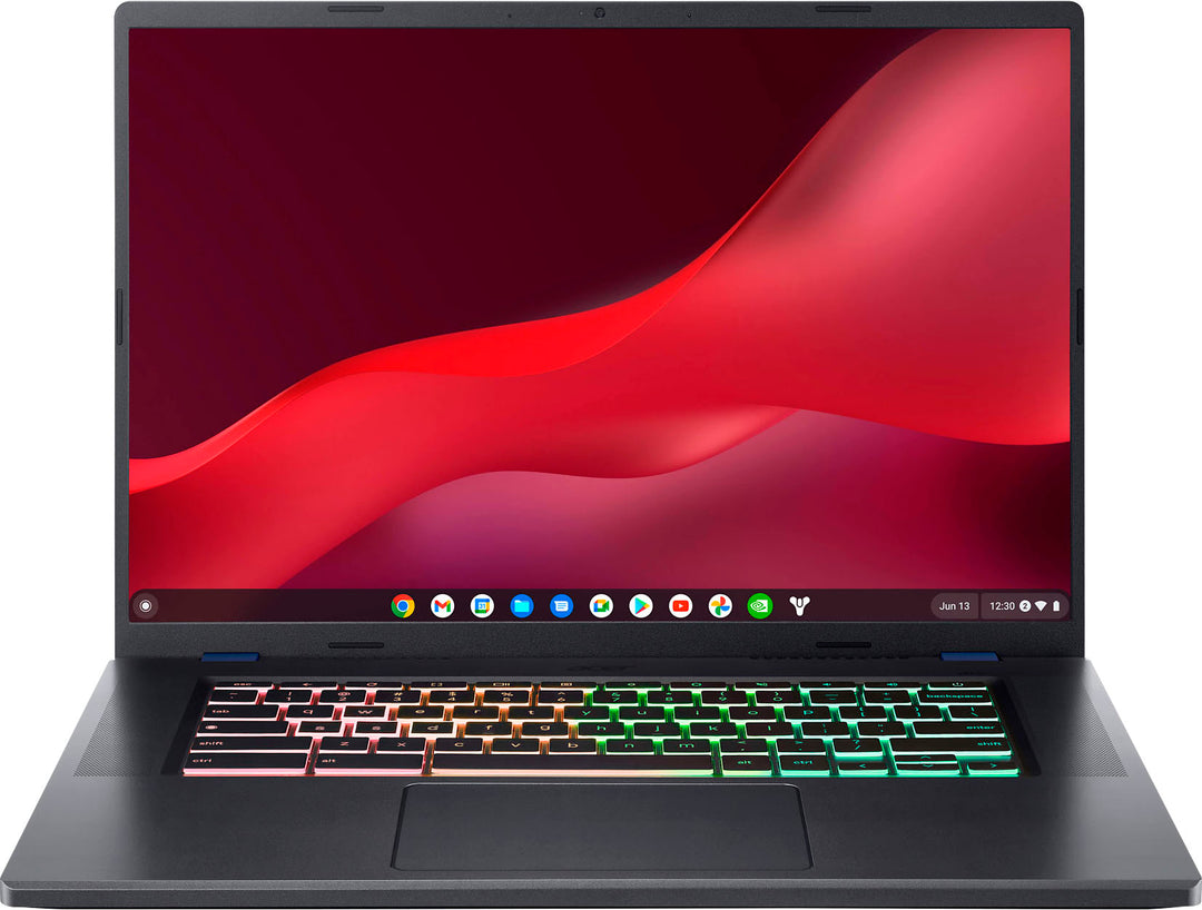 Acer - Chromebook 516 GE Cloud Gaming Chromebook - 16" 2560x1600 120Hz - Intel Core i5-1240P - 8GB RAM - 256GB SSD - RGB KB - Titanium Gray_0