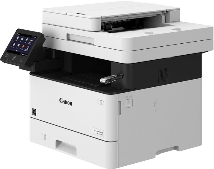 Canon - imageCLASS MF455dw Wireless Black-and-White All-In-One Laser Printer with Fax - White_6