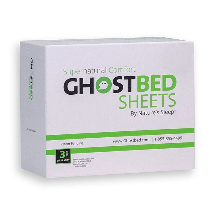 GhostBed Sheets White - Twin - White_3