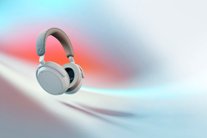 Sennheiser - Momentum 4 Wireless Adaptive Noise-Canceling Over-The-Ear Headphones - White_2