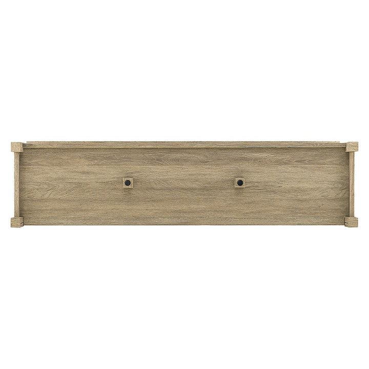 Walker Edison - Mission-Style 6-Cubby TV Stand for Most TVs up to 65” - Driftwood_9