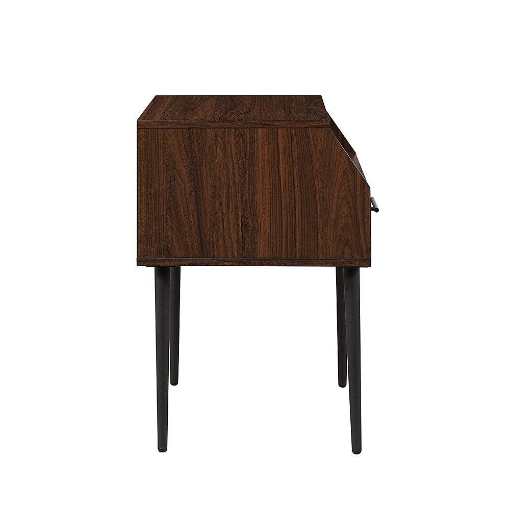 Walker Edison - Contemporary 1-Drawer Side Table - Dark Walnut/Black_9