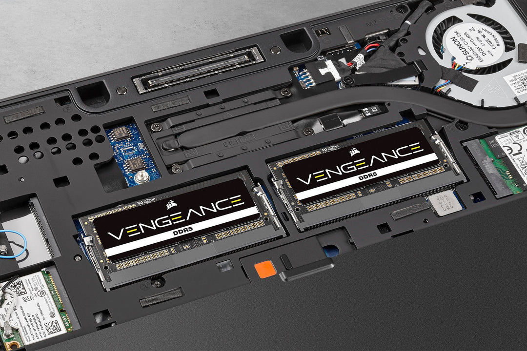 CORSAIR - Vengeance 16GB (1PK 16GB) 4800MHz DDR5 C40 So-DIMM Laptop Memory - Black_2
