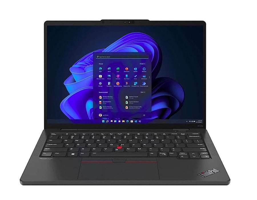Lenovo - ThinkPad X13s Gen 1 13.3" Touch-Screen Laptop - Qualcomm Snapdragon 8cx Gen 3 - 16GB Memory - 256GB SSD - Thunder Black_0