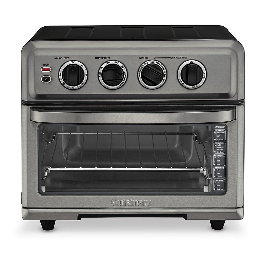 Cuisinart - AirFryer 0.6 Cu. Ft. Toaster Oven with Grill - Black_0