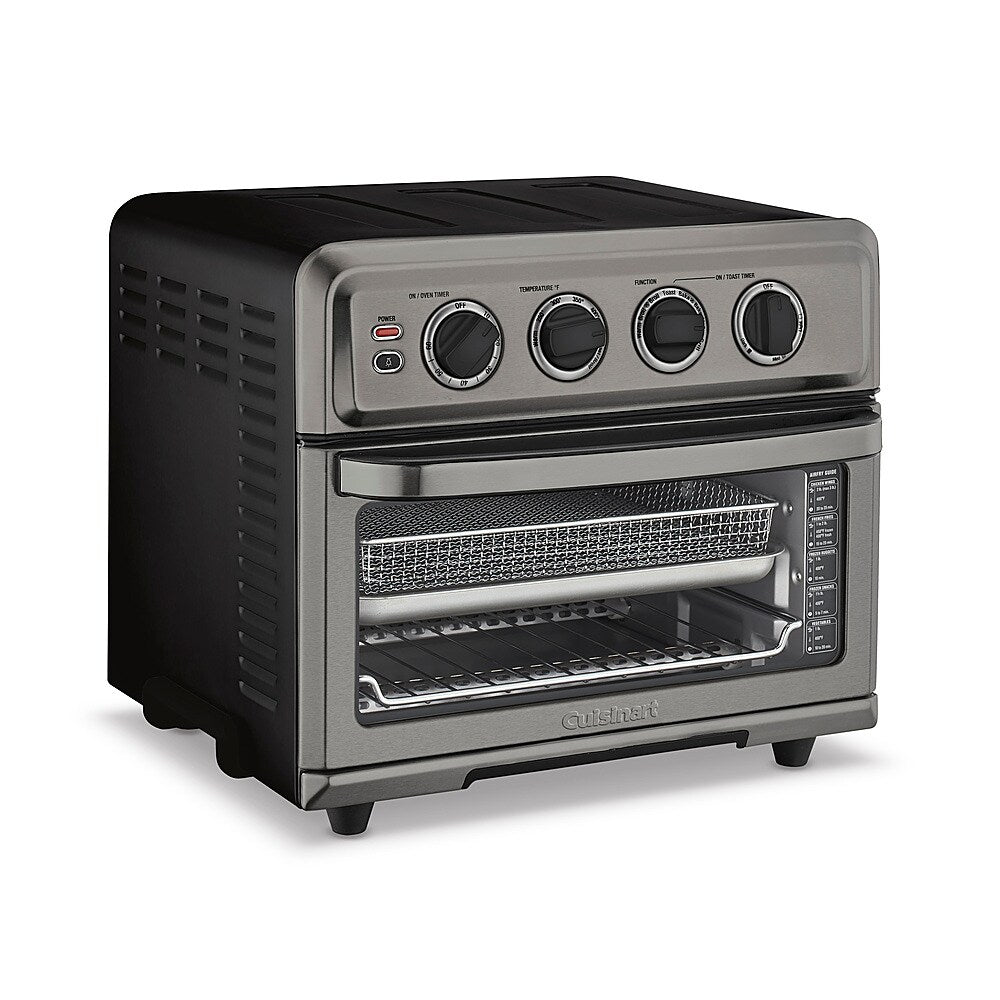 Cuisinart - AirFryer 0.6 Cu. Ft. Toaster Oven with Grill - Black_1