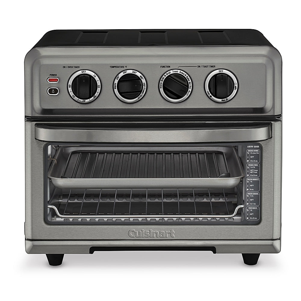 Cuisinart - AirFryer 0.6 Cu. Ft. Toaster Oven with Grill - Black_2