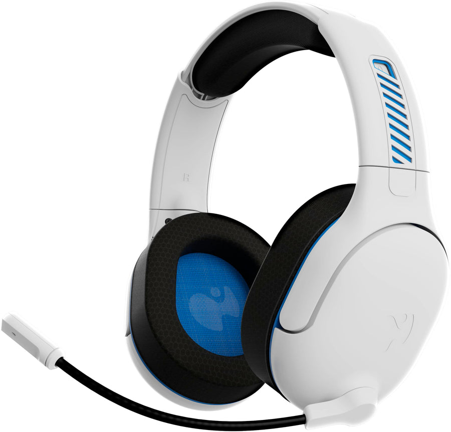 PDP AIRLITE Pro Wireless Headset: Frost White For PlayStation 5, PlayStation 4 - Frost White_0