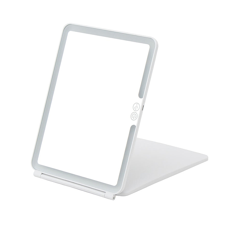 Glo-Tech - Slim Travel LED Mirror - White_0