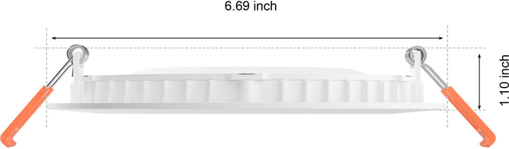 Philips - Hue White and Color Ambiance Slim Downlight 6" - White_2