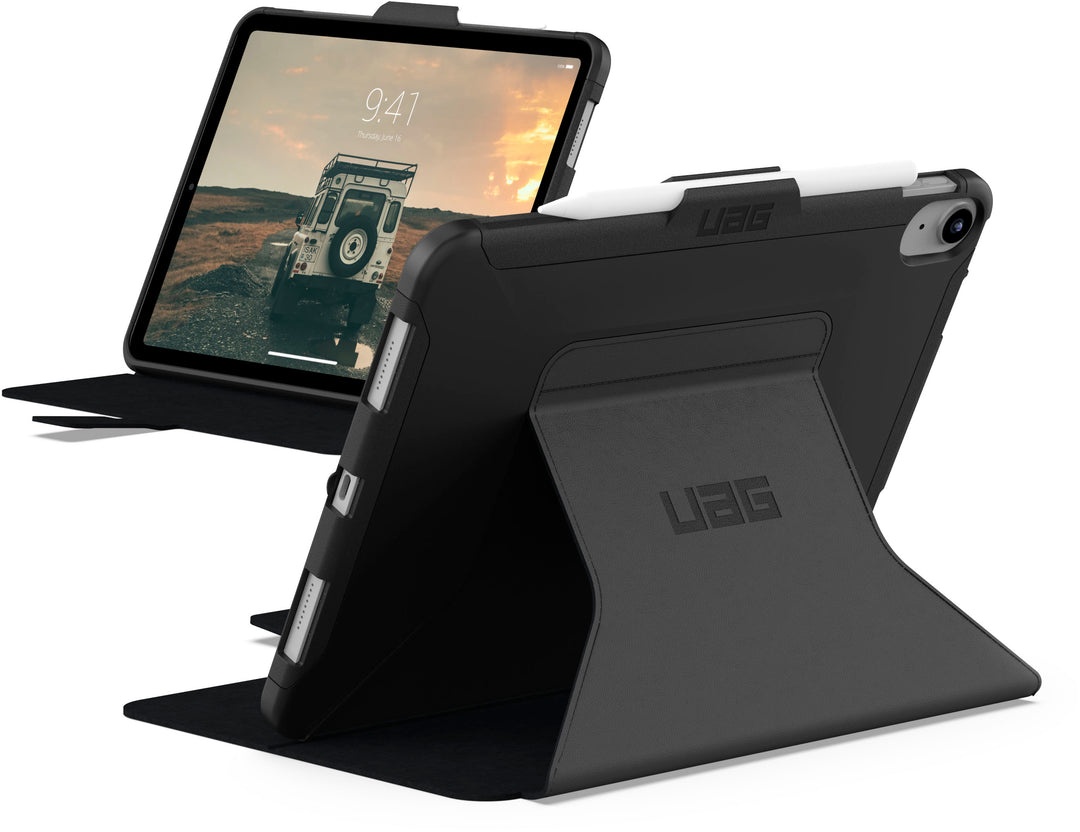 UAG - Scout Folio Case for Apple 10.9-Inch iPad (Latest Model 2022) - Black_0