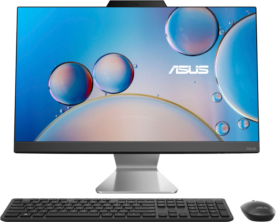 ASUS - A3402T 24'' Touch-Screen All-In-One - Intel I5-1235U - 8GB Memory - 256GB Solid State Drive - Black_0