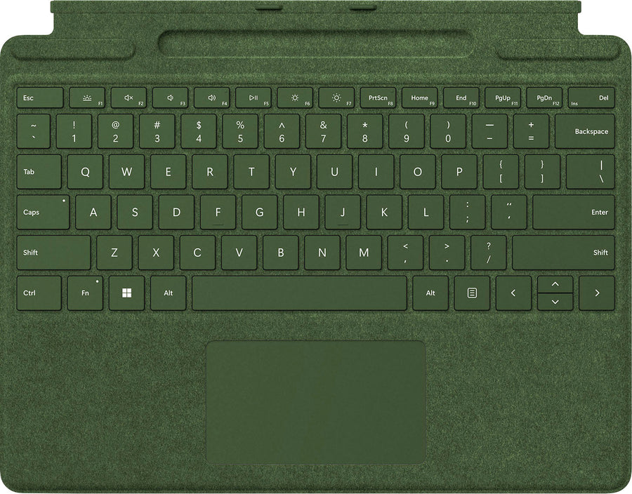 Microsoft - Surface Pro Signature Keyboard for Pro X, Pro 8 and Pro 9 - Forest_0