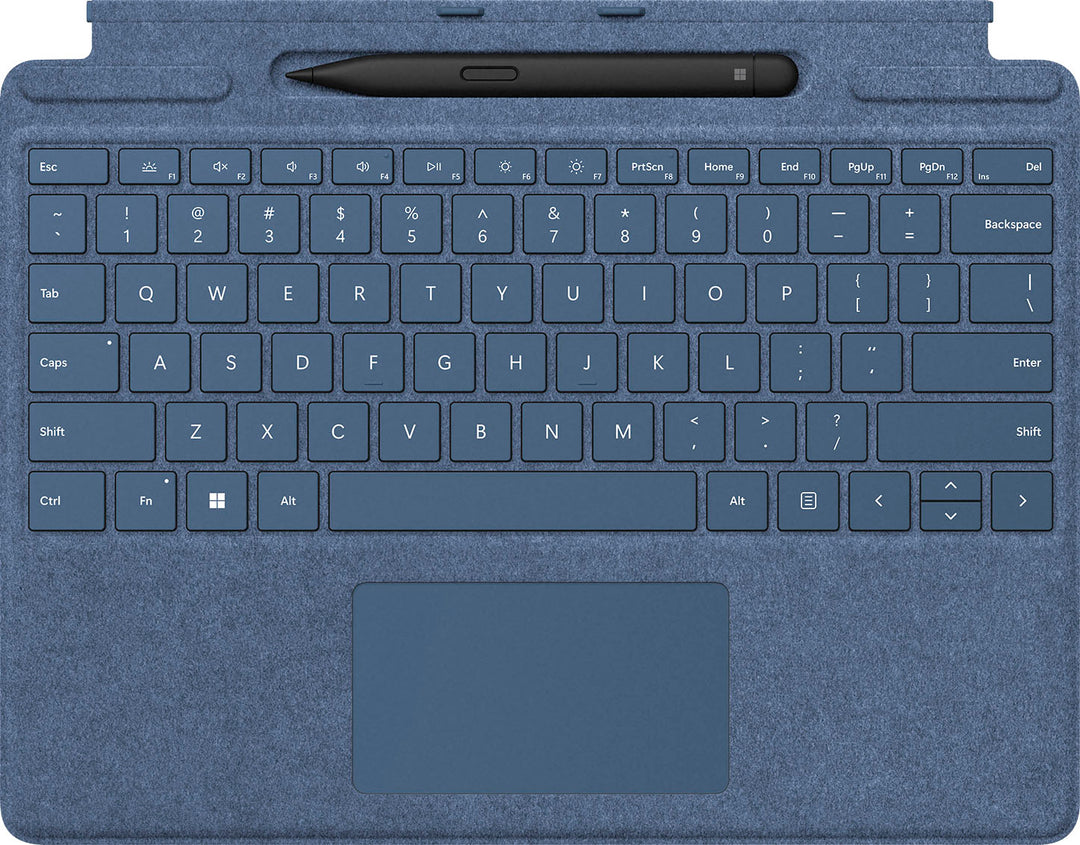 Microsoft - Surface Pro Signature Keyboard for Pro X, Pro 8 and Pro 9 with Surface Slim Pen 2 - Sapphire_0