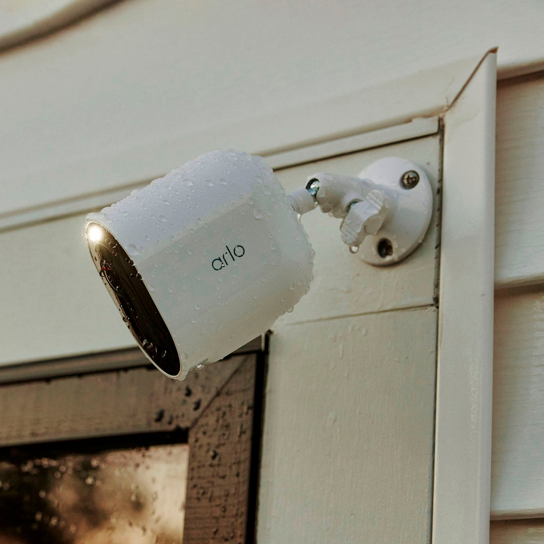 Arlo - Pro 5S 2K Indoor/Outdoor Wire Free Spotlight Security Camera - White_4